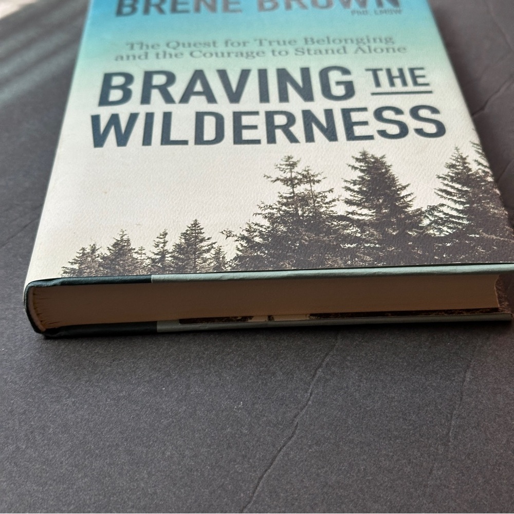 ❌ SOLD ❌ Braving The Wilderness by Brené Brown | Self-Help, Psychology | HB - Picture 6 of 11